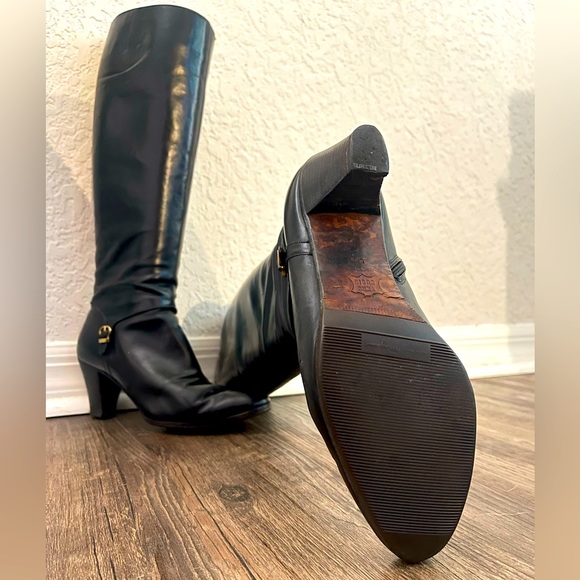 Salvatore Ferragamo knee high boots - Picture 4 of 11